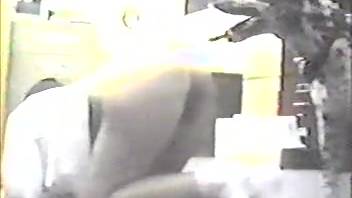 Video of bestiality showing a dog screwing an older lady