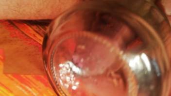 Aroused man allows insects to creep across his penis