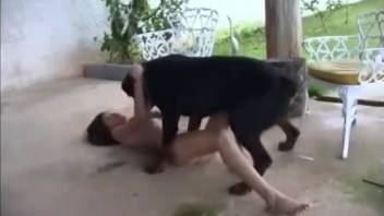 Ginger-haired woman adores a thick cock on camera