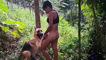 hot busty female in outdoor amateur dog perversions