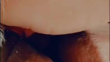 Incredible sex scene featuring close-ups and a sexy vixen