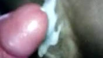 Guy shoving his cock into that snug pussy hole