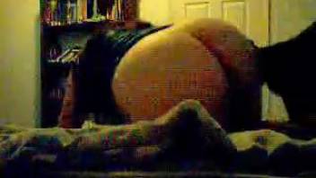 Incredible homemade bestiality video featuring a curvaceous wife with a large backside